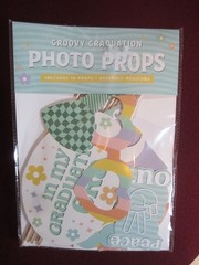 Groovy Graduation Photo Props New, Sealed Peace Hearts Cap and more All ages NEW