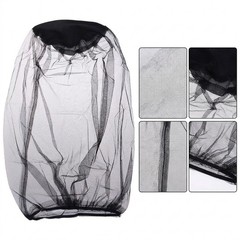 Camping Net Cap for Night Fishing Hiking – Lightweight 16.7g Black Design