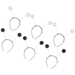 6 Pcs Hair Hoops Balls Headbands Cosplay Party Hair Accessories Kids