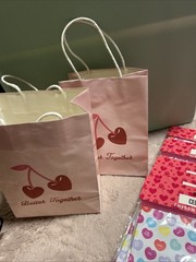 Valentine Day Party Supply Bundle 26 Cello Bags, Heart Cake Stand With More