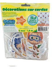3 Bubble Guppies 6’ String Hanging Party Decorations Nickelodeon 18 PCS 108’ NEW