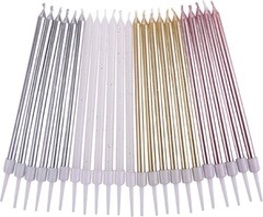 PHD CAKE Gold, Silver, Rose 24 count, White, Gold