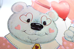 6-Piece Set Valentine Animals Clowns Circus Die-cut Cutouts Vintage Decorations