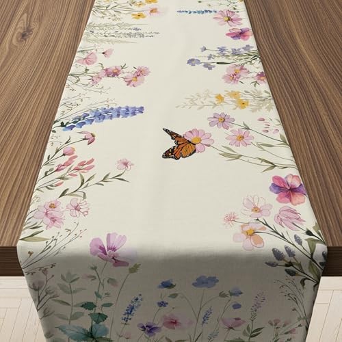 Decorations – Daisy Eucalyptus Lavender Floral Leaves Summer Table Spring