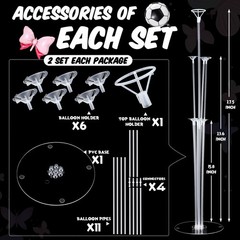 2 Sets Gender Reveal Soccer or Bows Party Decorations Goals or Bows Table Cen…
