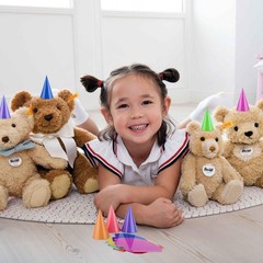 10 Pcs Mini Birthday Party Hats Multicolor Paper Cone Hats for Kids Girls Pet…
