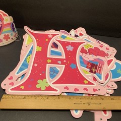 My Little Pony Happy Birthday Party Decor Lot Supplies Girl’s Pink Paper Product