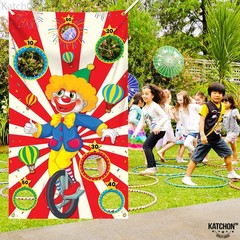 KatchOn, Big Carnival Toss Game Banner – 54 Inch, Carnival Theme Party Decora…