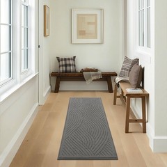 SHACOS Kitchen Rugs Sets of 3 Non Slip Washable Polypropylene Low Pile Absorb…