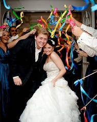 100 Pieces Multi-Color Ribbon Wands Streamers Sticks with Gold Bell, Chromati…