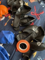 Anime Naruto Birthday Party Decorate Supplies Set，Banner Balloons Cake Toppers
