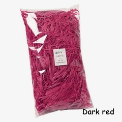100g Colorful Crinkle Paper Shred Raffia Gift Box Filler Wedding Party Decor