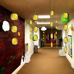 24 Pcs Super Brother Themed Party Decorations Hanging Decorations Video Game …