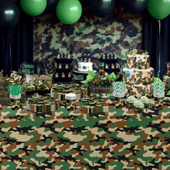 Army Camouflage Party Decorations – Camo Camouflage Birthday Party Supplies, Pap