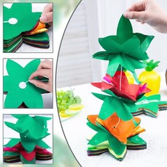 FUTUREPLUSX 6PCS Tropical Garland Party Decorations, 9.8 ft Multi Color