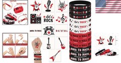 Rock and Roll Sticker Bracelet Set – 36PCS