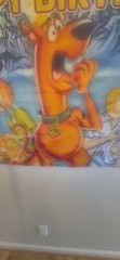 Scooby-Doo 5ftx3ft Happy Birthday Banner And Photography Back Drop