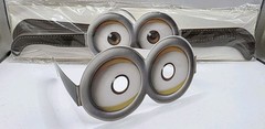 24 pack Minions Despicable Me Inspired Paper Goggle Party Supplies Dress Up