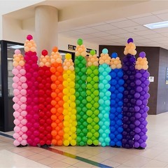 200pcs Rainbow Balloons Bulk, 5 Inch Small Latex Balloons Assorted Colors for…