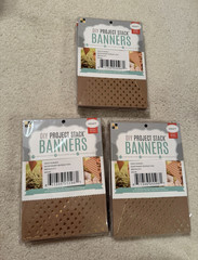 DIY Project Stack Banners Kraft Paper Banner Kit Lot