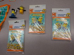 Mixed Lot Despicable Me Minions, Happy Birthday Sign Cake Toppers 24 Invitations