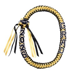 Graduation Leis 2026 Graduation Tassel Honor Cords Ribbon Leis Braided Necklace