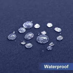 Fitted Round Fabric Tablecloth, Elastic, Waterproof, Oil Proof, Easy Care