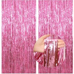 77Pcs Happy Birthday Party Decorations Kit, Happy Birthday Banner Pink