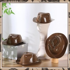 12 Pieces Cowboy Hats Bulk Kid Plastic Cowboy Hats Party Pack Western Cowboy …