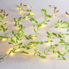 30m Gold And Silver Leaf Ribbon For DIY Crafts, Parties And Yard Decorations New