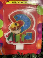 NEW Paw Patrol Birthday Cake Candle 2 YO Kids Party Decorations – Fast Shipping!