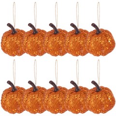 10 Pcs Pumpkin Ornament Artificial Pumpkins Halloween Decoration Props