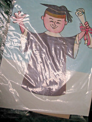 DANISH DESIGN GRADUATION BOY CENTERPIECE 10» HAND MADE IN DENMARK MINT