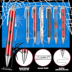 48 Pcs Spider Party Decorations Include 24 Pcs Spider Spiral Notepads Mini Noteb