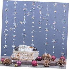 4 Pcs Snowflake Decorations Winter Wonderland Decorations Laser Laser-4pcs-13ft