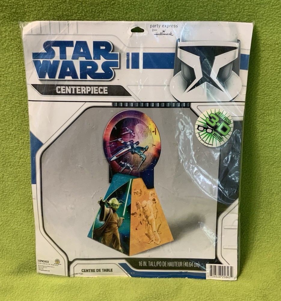 Star Wars Table Centerpiece Hallmark Party Express 16 inches tall 2009 SEALED