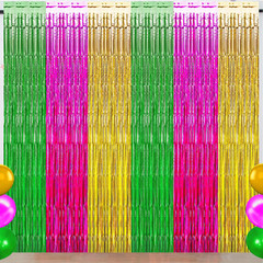 Luau Hawaiian Party Decorations, Luau Party Decorations, Green Rose Red and Yell