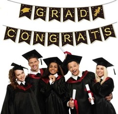 2024 Graduation Party Supplies Tableware Plates Cups Party Decorations Balloons