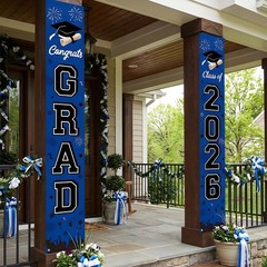 Graduation Decorations 2026 Porch Banner, Congrats Grad Class of 2026 Banner …