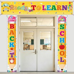 3 Pcs Lightweight Back to School Banners – Easy Install for Every Classroom