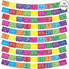Double-Sided Mexican Fiesta Banners – 10 Pack