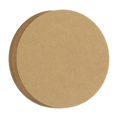Earth Color Circle Paper Cutouts 6 Inch Round Cardstock 200gsm/75lb 30 PCS