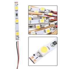 15pcs For Pre Wired White Strip Led For SMD LED Light Flexible 12V ~ 18V New