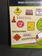 Amscan Novelty Gag Funny Over the Hill Senior Birthday Decor Vinyl Cutouts