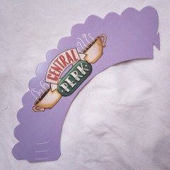 Friends Themed Party Decorations Birthday Trivia Game Cupcake Topper Banner Set
