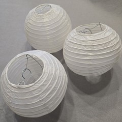 11 Purple Paper Lanterns Various Sizes 12″, 10″, 8″, 5.5″ Birthday/Room Decor