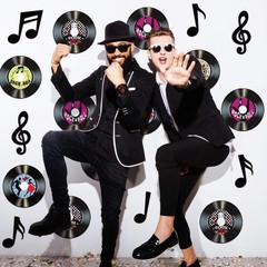 40 Durable Music Notes Silhouettes – Versatile Decor for Parties & Events