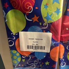 Birthday Designware Tablecover
