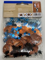 NBA SLAM DUNK PARTY ~ Confetti, 20 Party Bags, Garland, Candles, Swirl Decor NEW