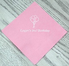 50 personalized cocktail napkins wedding graduation party birthday party custom